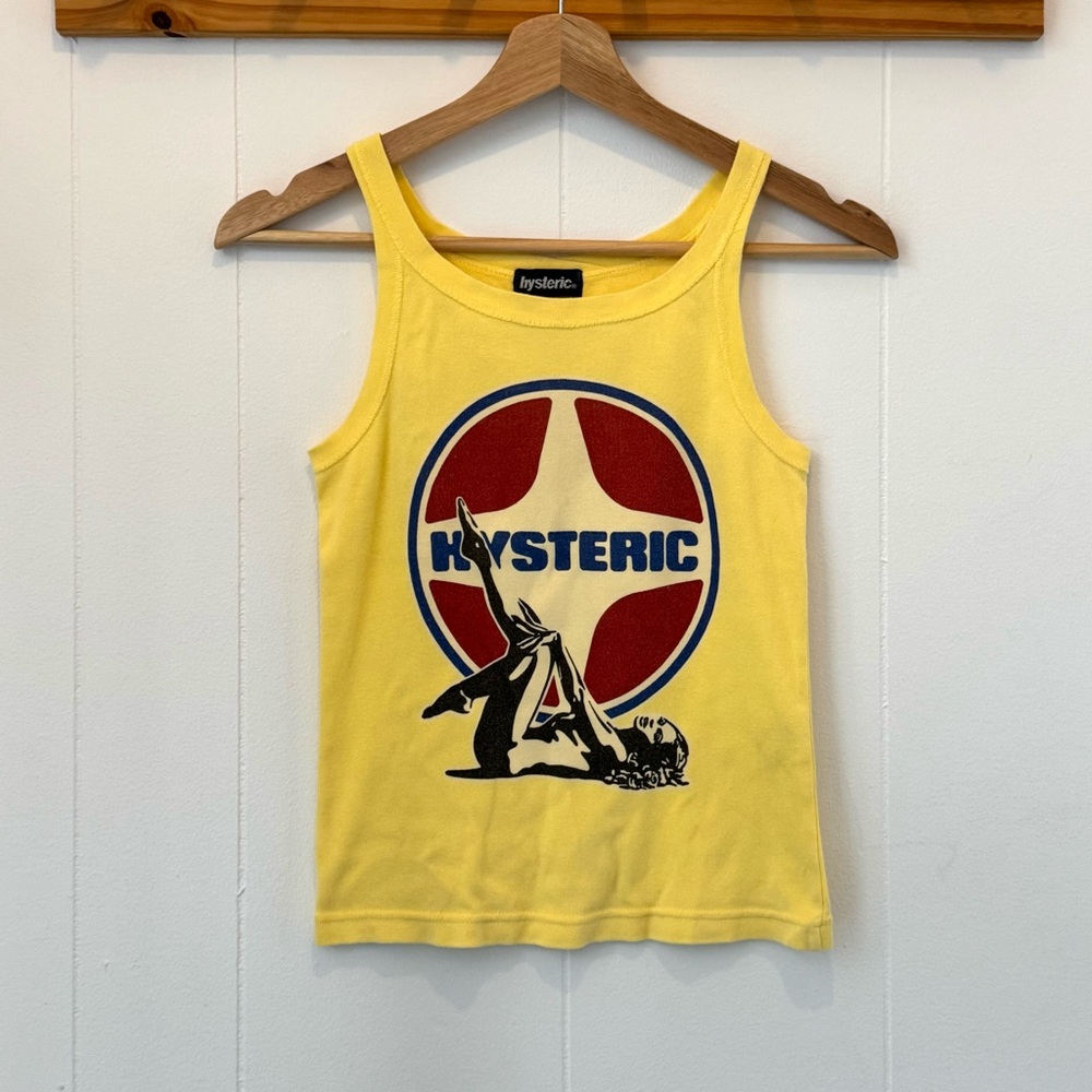 Hysteric Glamour Vintage Graphic Tank Top